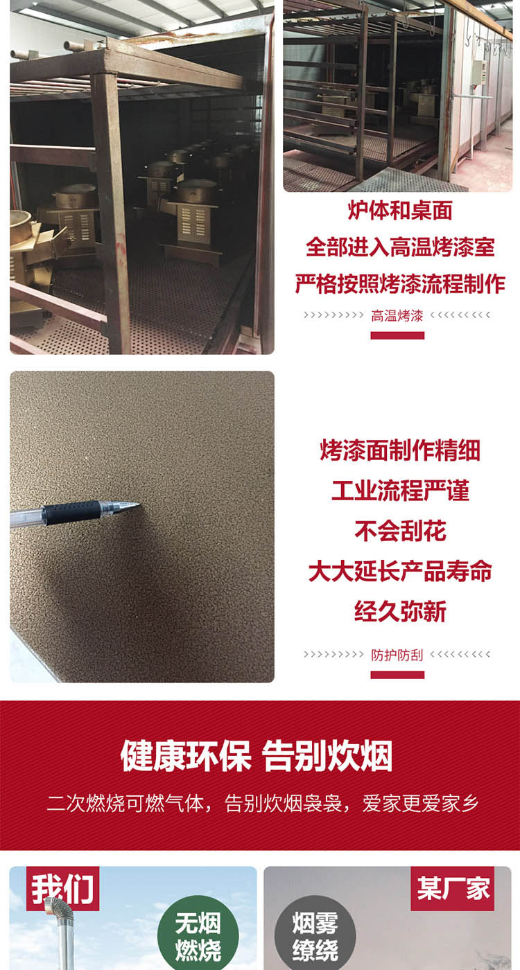 农家乐柴火鸡炉灶-家用大锅柴火炉【炉具】- 焱森炉业
